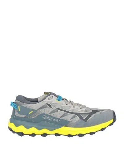 Mizuno Man Sneakers Grey Size 7 Textile Fibers In Multi