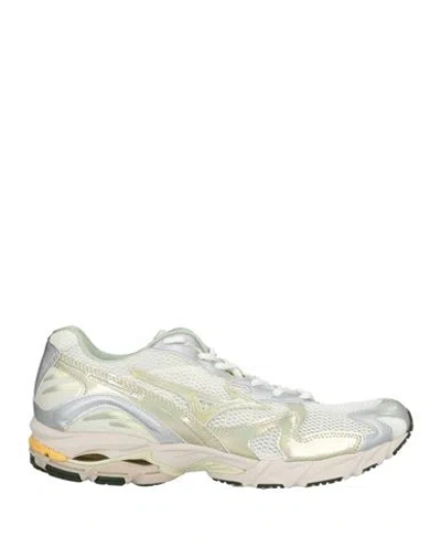 Mizuno Man Sneakers Light Green Size 9 Textile Fibers