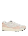 Mizuno Man Sneakers Light Pink Size 11 Soft Leather, Textile Fibers
