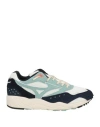 Mizuno Man Sneakers Midnight Blue Size 7.5 Leather, Textile Fibers In Blue