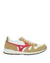 Mizuno Man Sneakers Mustard Size 5 Leather, Textile Fibers In Yellow