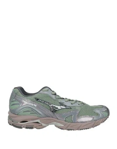 Mizuno Man Sneakers Sage Green Size 7.5 Textile Fibers