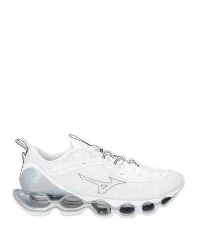 Mizuno Man Sneakers White Size 6.5 Textile Fibers