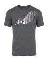Mizuno Man T-shirt Grey Size S Polyester In Grey