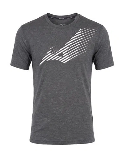 Mizuno Man T-shirt Grey Size S Polyester
