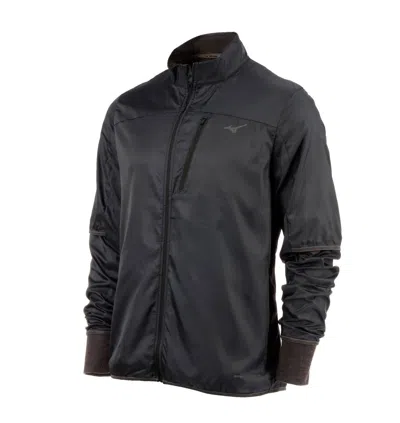 Mizuno Men's Breath Thermo Fz Jacket In Black