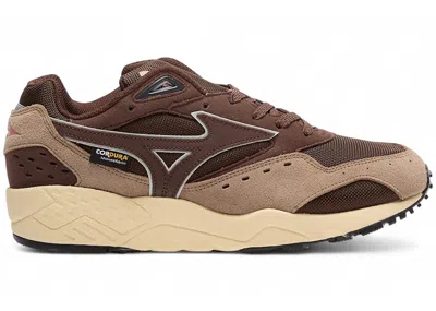 Pre-owned Mizuno Men's  Contender Cordura Sneakers In Chicory Coffee/harbor Mist