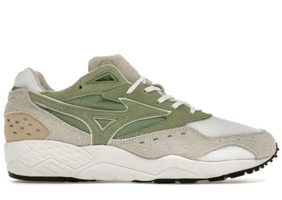 Pre-owned Mizuno Men's  Contender Hikmet Sugoer Sneakers In White/grey/green