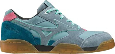 Pre-owned Mizuno Men's  Court Select Say Hello Sneakers In Blue