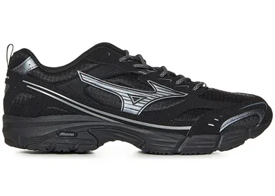 Pre-owned Mizuno Men's  Mxr Og Sneakers In Black/metallic Grey
