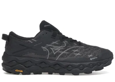 Pre-owned Mizuno Men's  Wave Mujin Long Sleeve Goretex Sneakers In Sand In Black/quiet Shade/black Sand