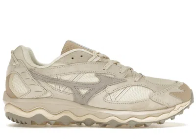 Pre-owned Mizuno Men's  Wave Mujin Tl Desert Meditations Sneakers In Creme Beige/opal Grey/heather