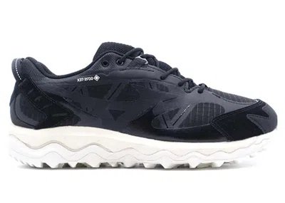 Pre-owned Mizuno Men's  Wave Mujin Tl Goretex Sneakers In Black/white