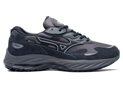 Pre-owned Mizuno Men's  Wave Rider Beta Gtx Sneakers In Quiet Shade/vulcan/silver In Multi