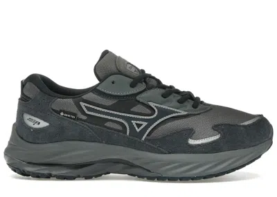 Pre-owned Mizuno Men's  Wave Rider Beta Gtx Sneakers In Quiet Shade/vulcan/silver In Multi