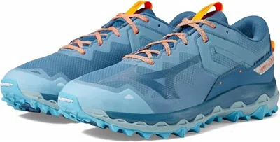 Mizuno Men Mujin 9 Running Shoe In Provincial Blue/baby Blue In Multi