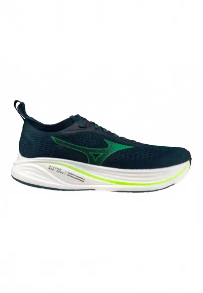 Mizuno Men's Neo Zen 2 Running Shoes In Reflect Pond-goblin Green In Multi
