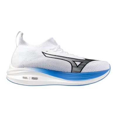 Mizuno Men's Neo Zen Running Shoe In White Frontier Blue In Multi