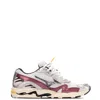 Mizuno Men's Sneakers  D1ga2431 14 - Wave Rider 10 White Black Sand Syrah In White