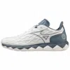 Mizuno Men's Wave Enforce Tour Ac Tennis Shoes In White/blue In White