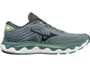 Mizuno Men's Wave Horizon 6 Running Shoes - D/medium Width In Smoke Blue/ebony In Multi