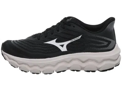 Mizuno Men's Wave Horizon 8 Running Shoes In Black/white In Multi