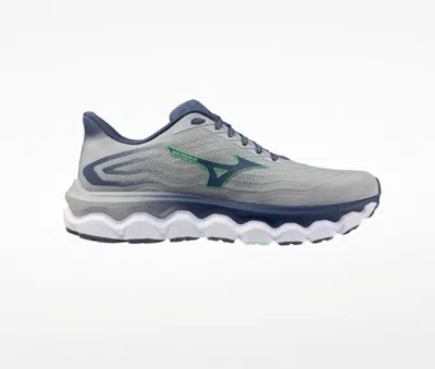 Mizuno Men's Wave Horizon 8 Running Shoes In Pearl Blue Vintage Indigo In Multi