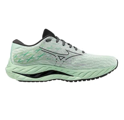 Mizuno Men's Wave Inspire 20 Running Shoes In Greyed Jade/black Oyster In Multi
