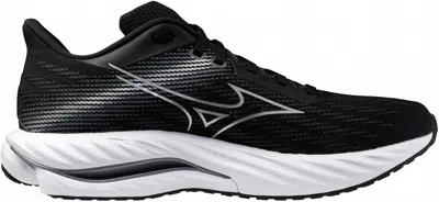 Mizuno Men's Wave Inspire 21 Shoes In Black-silver 9073 In Multi