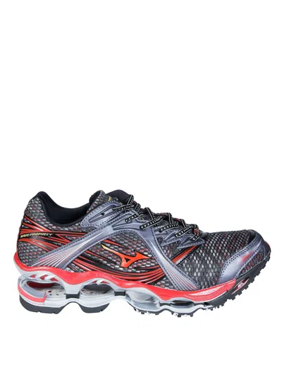 Mizuno Men's Wave Prophecy 1 Running Sneaker In Gray