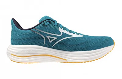 MIZUNO MEN'S WAVE RIDER 29 RUNNING SHOES IN CZ00 - CAPRI BREEZE-WHITE