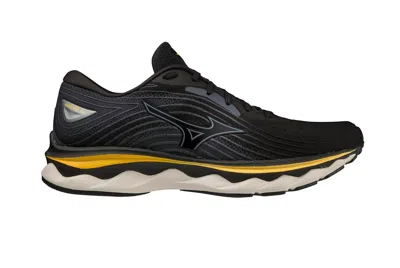Mizuno Men's Wave Sky 6 Running Shoes In Black/tradewinds In Multi