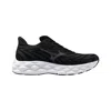 Mizuno Men's Wave Sky 8 Shoes In Black/metallic Grey In Black