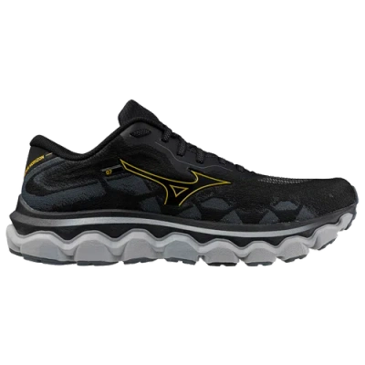 Mizuno Mens  Wave Horizon 7 2e In Black/citrus