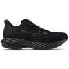 Mizuno Men's Wave Rider 28 Sneakers In Black/quiet Shade In Black/shade