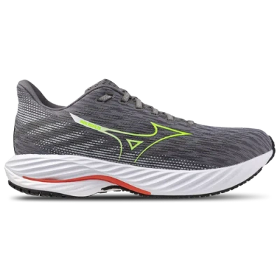 Mizuno Mens  Wave Rider 28 In Gray