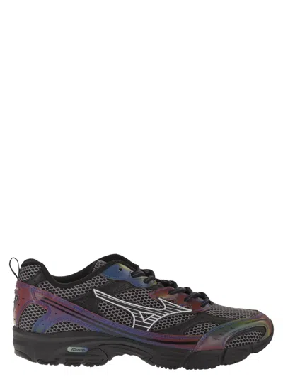 Mizuno Mesh Trainers With Iridescent Inserts In Multi