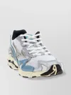 Mizuno Wave Ridder 10 Mesh-panelled Leather Trainers In Multi