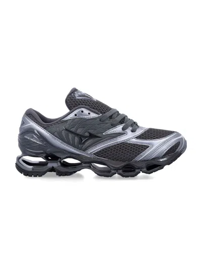 Mizuno Wave Prophecy Ls Sneakers Metallic Grey In Gray