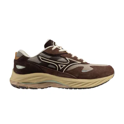 Pre-owned Mizuno Wave Rider 'vintage Khaki Chicory Coffee' | Brown | Men's Size 12