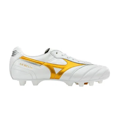 Pre-owned Mizuno Morelia 2 Japan 'white Gold'
