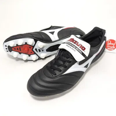 Pre-owned Mizuno Morelia 2 Soccer Football Shoes P1ga2000 Black Flap Tongue Made In Japan