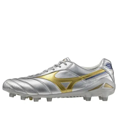 Mizuno Morelia Dna Japan Fg 'platinum Silver Pack Silver Gold'