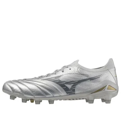 Mizuno Morelia Neo 4 Beta Elite Fg 'platinum Silver Pack Silver Gold' In Gray
