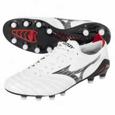 Pre-owned Mizuno Morelia Neo 4 Iv Japan Soccer Cleats White/black P1ga233009 - Us10