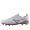 Mizuno Morelia Neo Iii  Football Cleats 'white Light Grey' In Blue