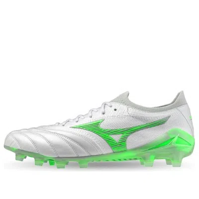 Mizuno Morelia Neo Iv Beta Made In Japan Fg 'frontier Pack White Green Gecko' In Multi
