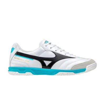 Pre-owned Mizuno Morelia Sala Classic In 'white Black Aqua' | Men's Size 9