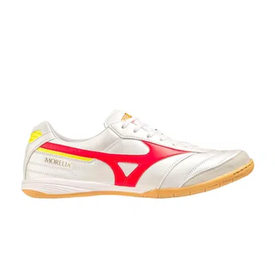 Pre-owned Mizuno Morelia Sala Elite In 'white Fiery Coral' | Men's Size 13