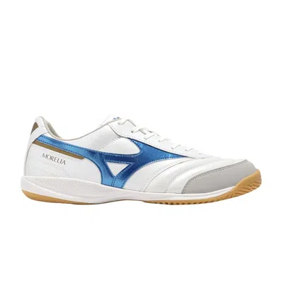 Pre-owned Mizuno Morelia Sala Pro In 'white Laser Blue Gold'